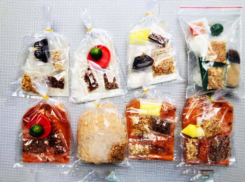 Cách bảo quản nguyên liệu bánh tráng trộn